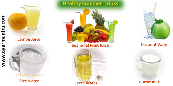 Summer health drinks