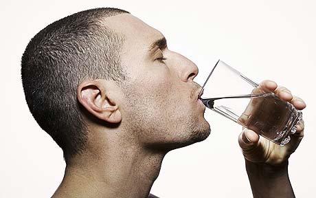 Drinking cold water in Ayurveda